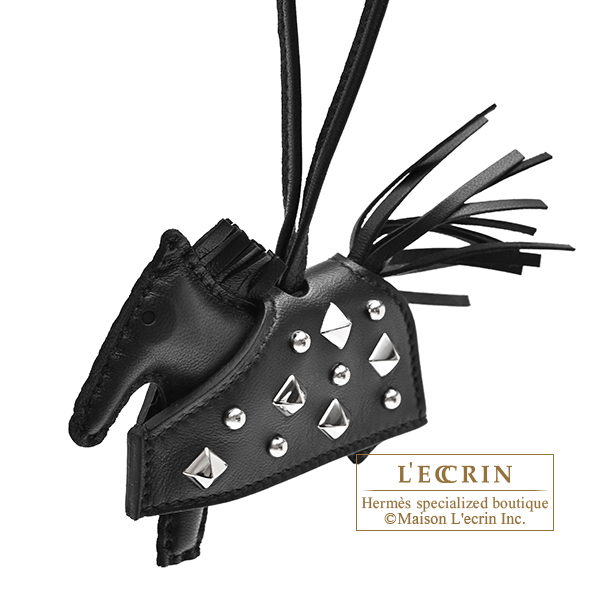 エルメス ロデオチャーム ロベオ・ロックPM ブラック アニョーミロ