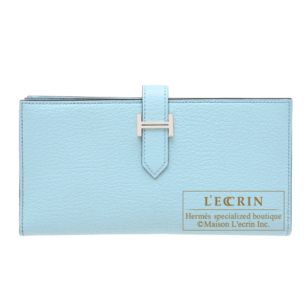 エルメス ベアンスフレ ブルーゼフィール シェブルミゾル シルバー金具