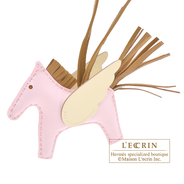 エルメス ロデオチャームペガサスPM ローズダーリン/クラフト/ジョーヌ