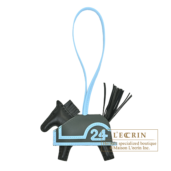 エルメス ロデオチャーム ロベオ24 PM ブラック/セレスト/ヴェール