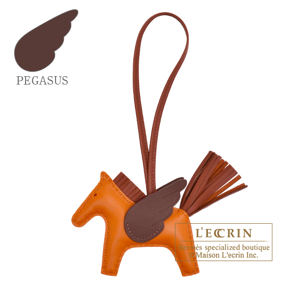 エルメス ロデオチャームペガサスPM パンデピス/シエンヌ/モカ