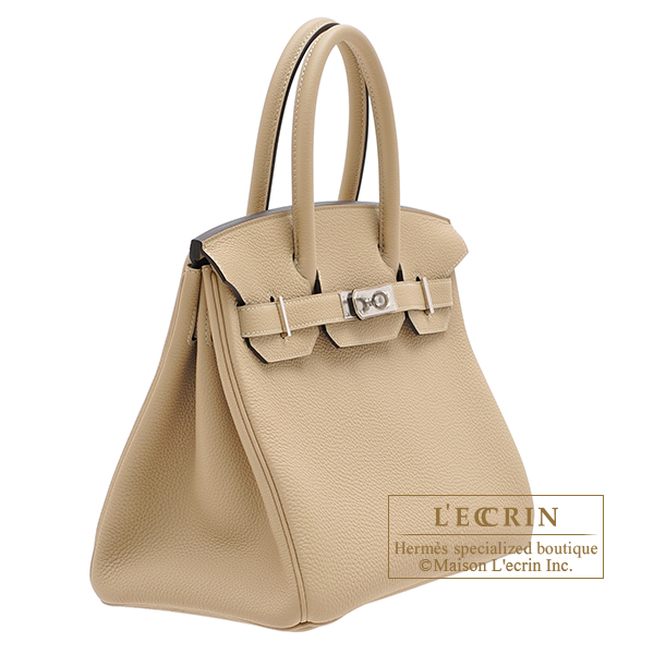 エルメス バーキン30 トレンチ トゴ シルバー金具 | エルメス