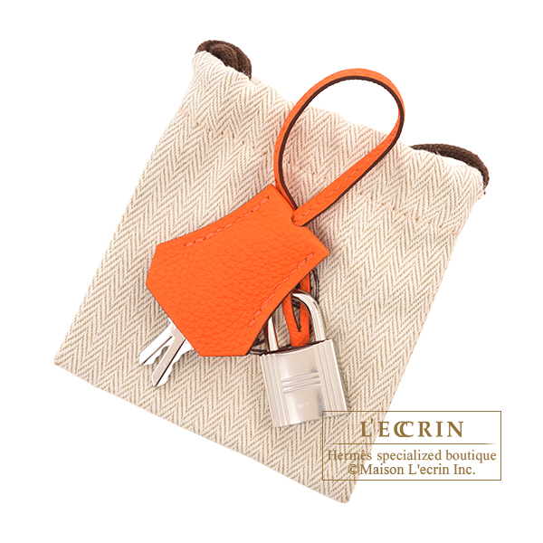 エルメス バーキン25 オレンジミニアン トゴ シルバー金具 | エルメス