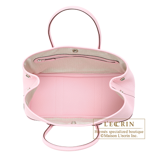 エルメス ガーデンパーティ30/TPM ローズサクラ カントリー シルバー