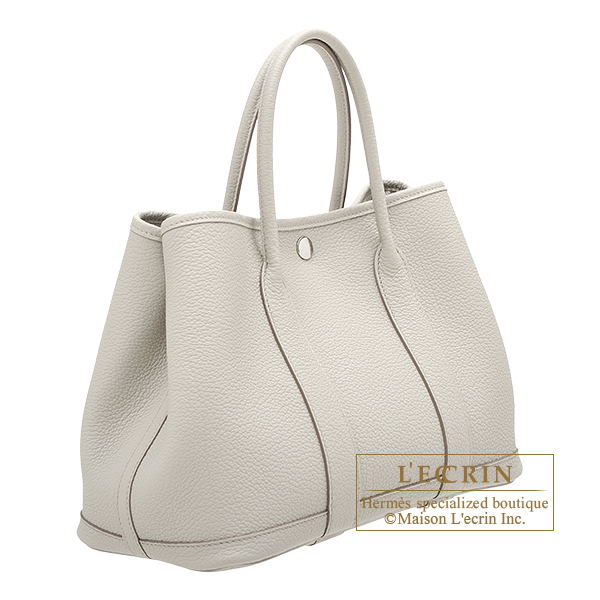 エルメス ガーデンパーティ30/TPM ベトン ネゴンダ シルバー金具