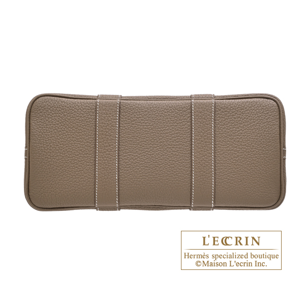 エルメス ガーデンパーティ30/TPM エトゥープ ネゴンダ シルバー金具