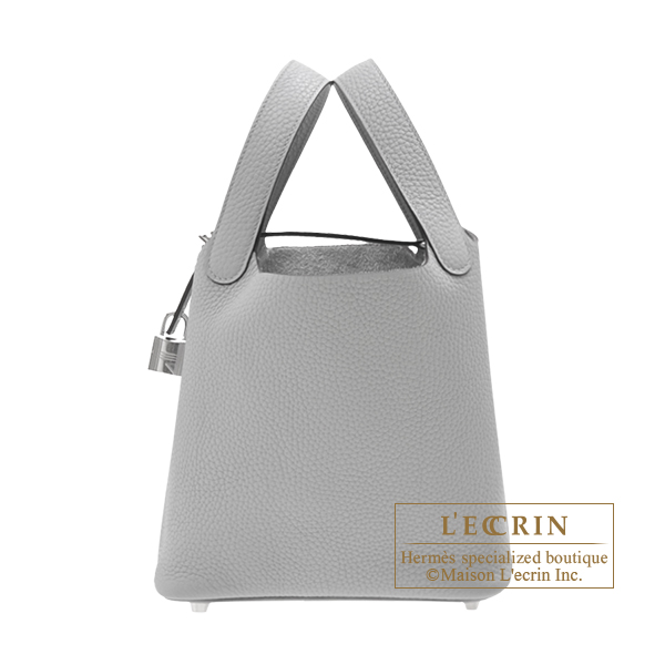 エルメス ピコタンロック18/PM ブルーグラシエ トリヨンクレマンス