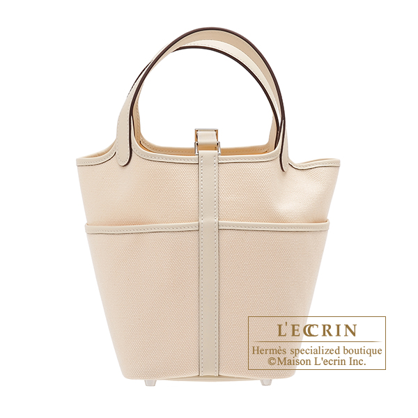 エルメス ピコタンロックカーゴ18/PM ナタ キャンバス/スイフト