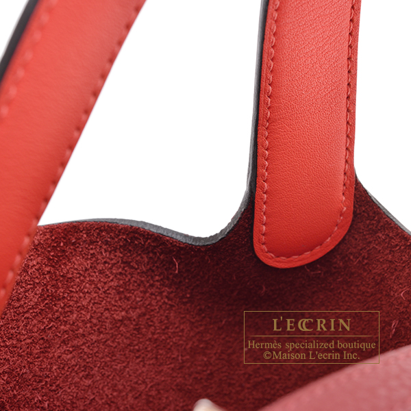 エルメス ピコタンロックエクラ18/PM ルージュアッシュ/ オレンジ