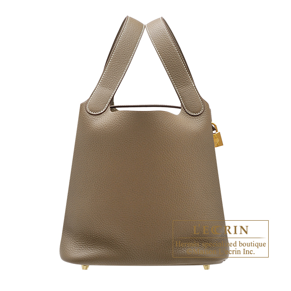 エルメス ピコタンロック22/MM エトゥープ トリヨンクレマンス