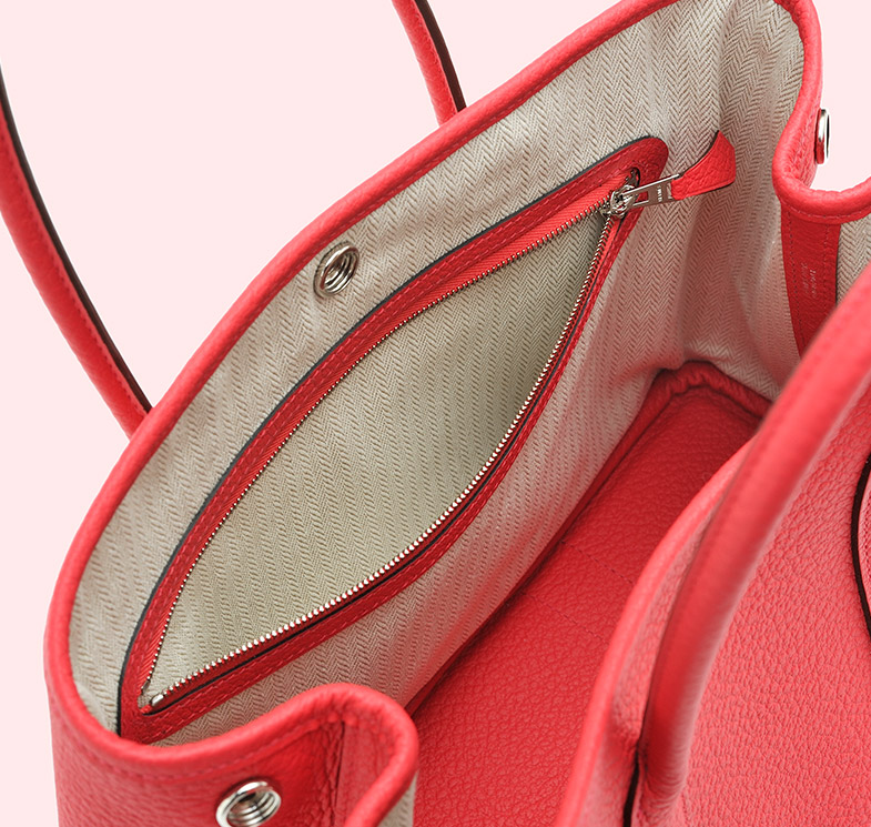 エルメス ガーデンパーティ30/TPM エトゥープ ネゴンダ シルバー金具