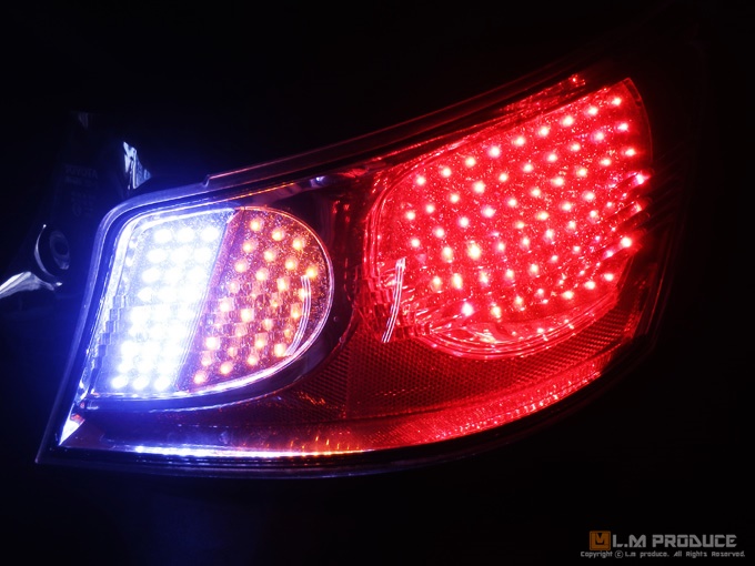 No.60-QNC21 bB テールランプ - LED加工 LEDテール 流星ウィンカー