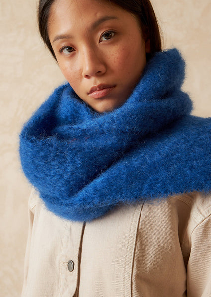Mohair Scarf with Eyelash Fringe | LEIF