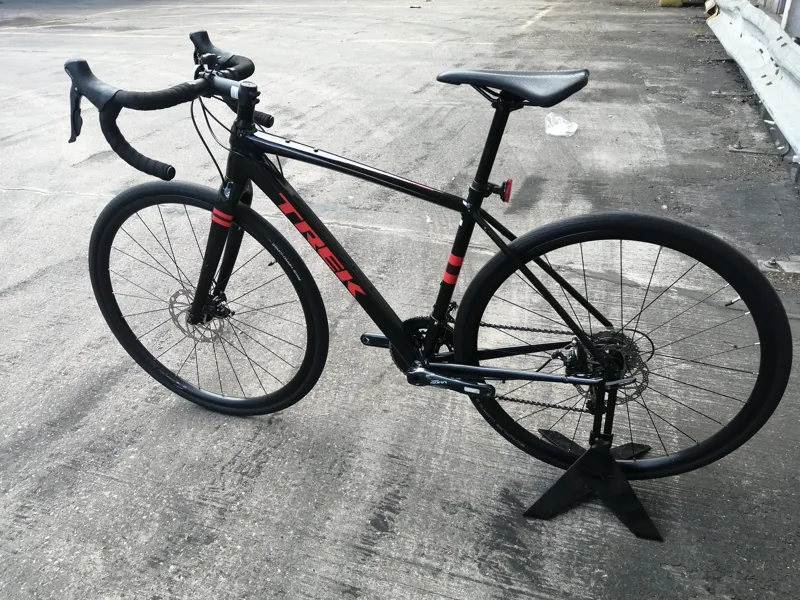 Second Hand Trek Checkpoint AL3 Road Bike 2020 Black/Red 52cm