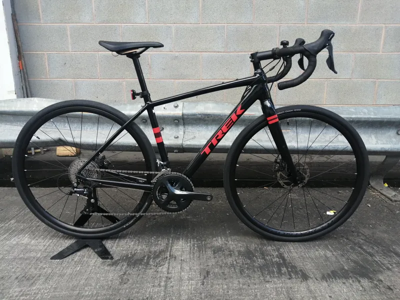 Second Hand Trek Checkpoint AL3 Road Bike 2020 Black/Red 52cm