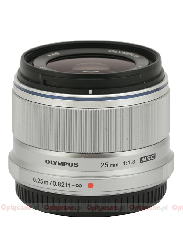 Olympus M.Zuiko Digital 25 mm f/1.8 - LensTip.com