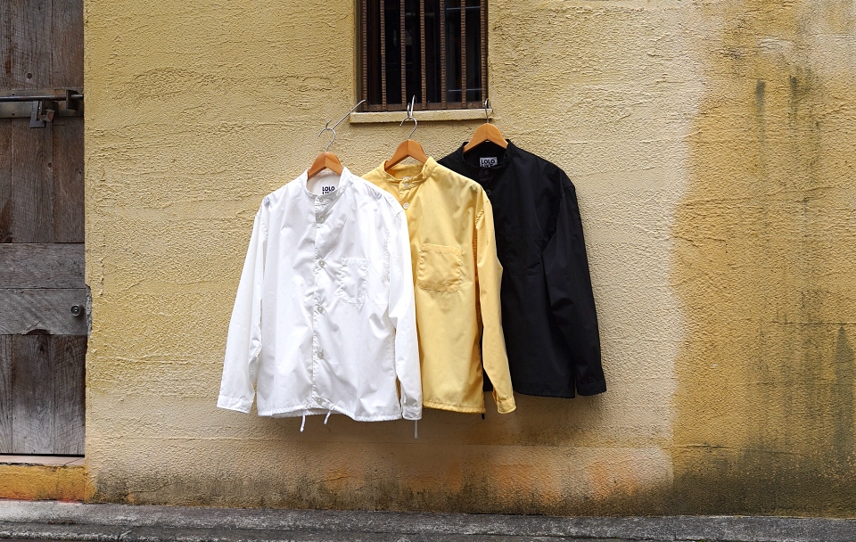 LOLO LIKE ロロライク ニュースタンダード スタンドカラービッグシャツ