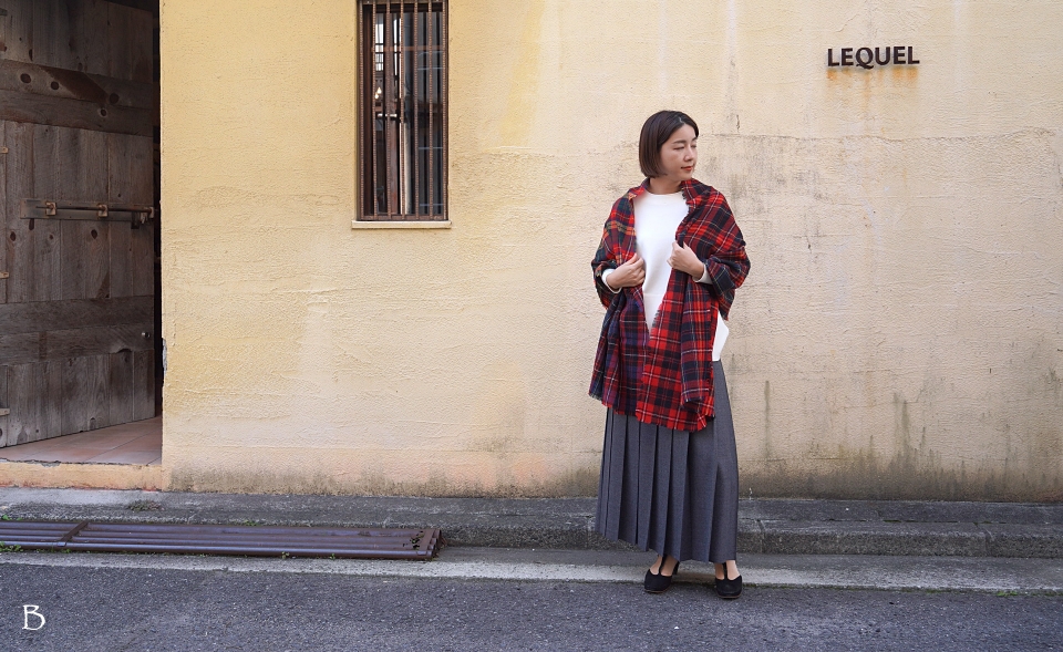 BRU NA BOINNE ブルーナボイン バルカンチェックストール 商品詳細