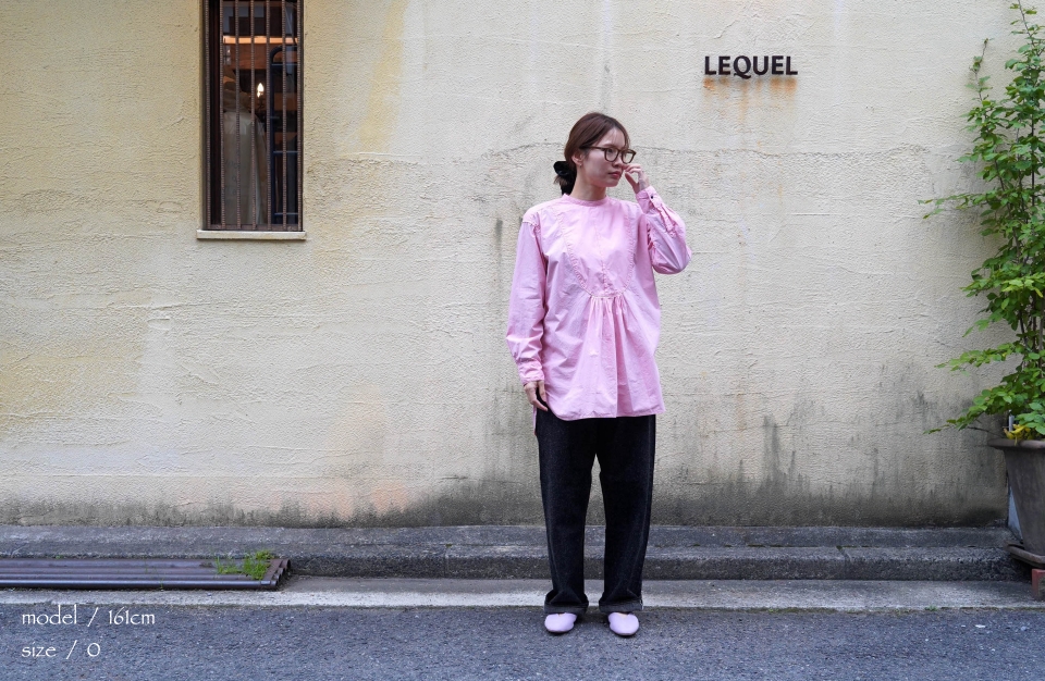 outil ウティ CHEMISIER CORSIER ＜ピンク＞ 商品詳細｜LEQUEL