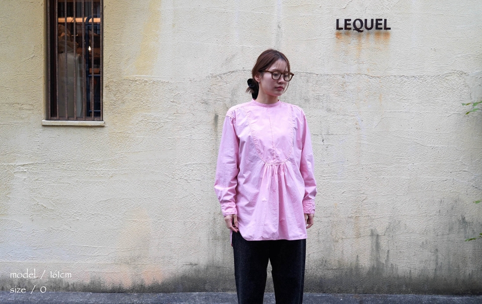 outil ウティ CHEMISIER CORSIER ＜ピンク＞ 商品詳細｜LEQUEL