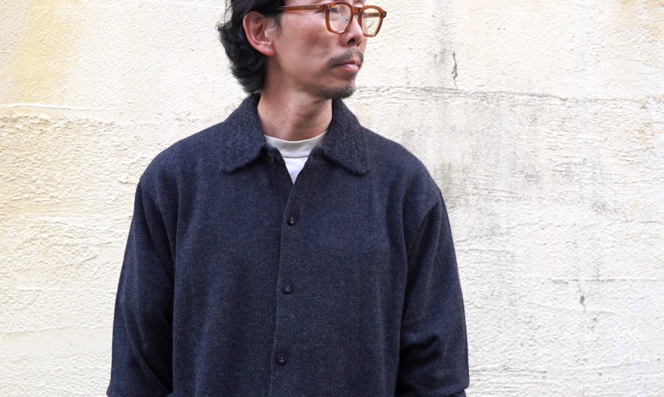 BRU NA BOINNE ブルーナボイン ソムニアニットシャツ ＜チャコール