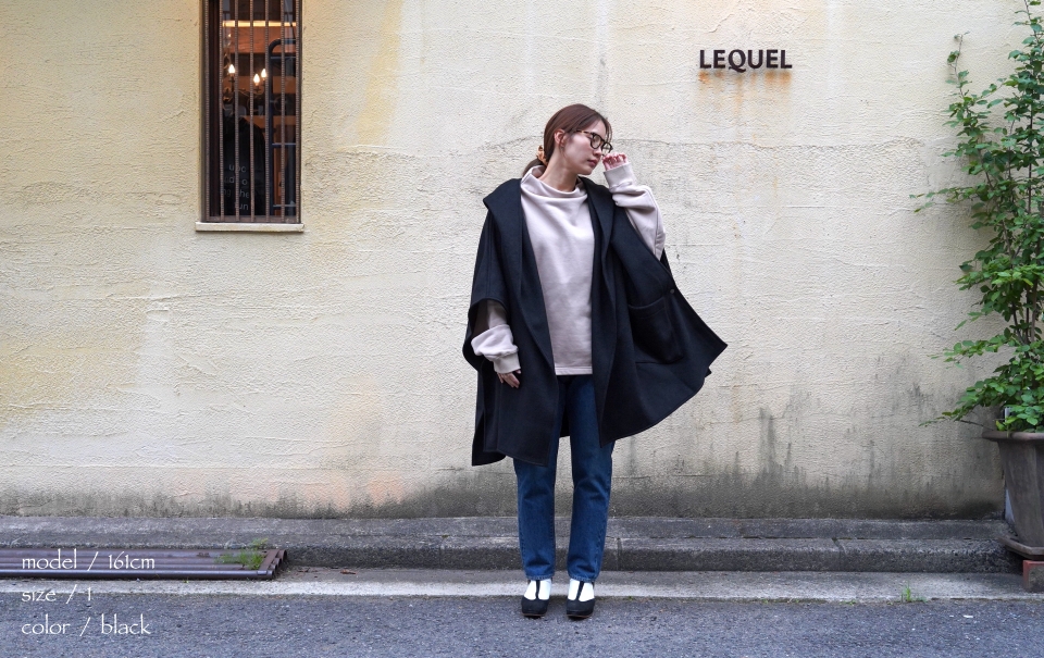 COG THE BIGSMOKE コグ ザ ビッグスモーク GITTY HOODED CAPE 商品詳細