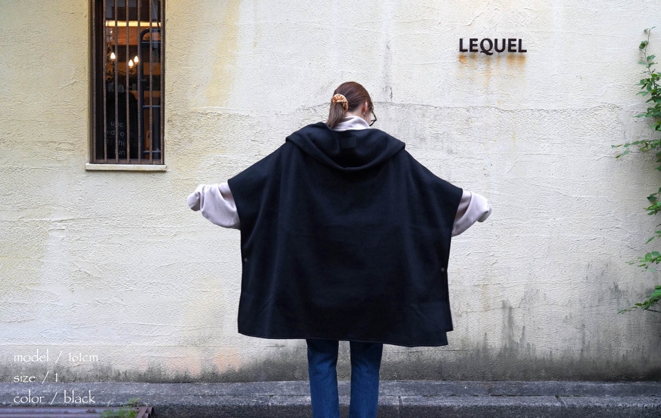 COG THE BIGSMOKE コグ ザ ビッグスモーク GITTY HOODED CAPE 商品詳細