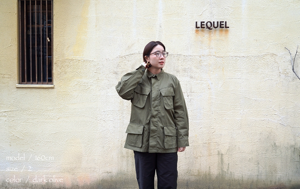 CIOTA シオタ Jungle Fatigue Jacket (Rip-stop) 商品詳細｜LEQUEL