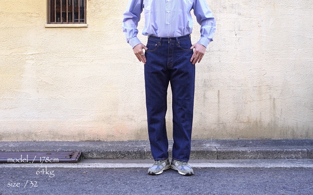 CIOTA シオタ 【メンズ】New Tapered 5 Pocket Pants ＜ネイビー