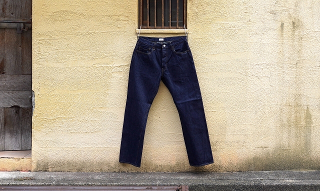 CIOTA シオタ 【メンズ】New Straight 5 Pocket Pants ＜ネイビー
