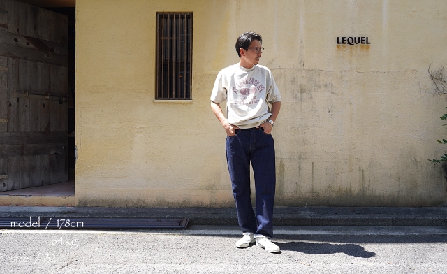 CIOTA シオタ 【メンズ】New Straight 5 Pocket Pants ＜ネイビー