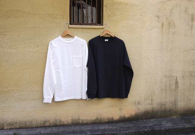 CIOTA シオタ 【メンズ】スビン10/-度詰め吊天竺ポケット付ロンT 商品