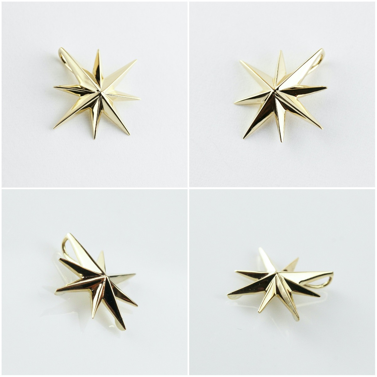 トゥー プライ 589 ポラリス ゴールド チャーム 18金 ペンダントトップ