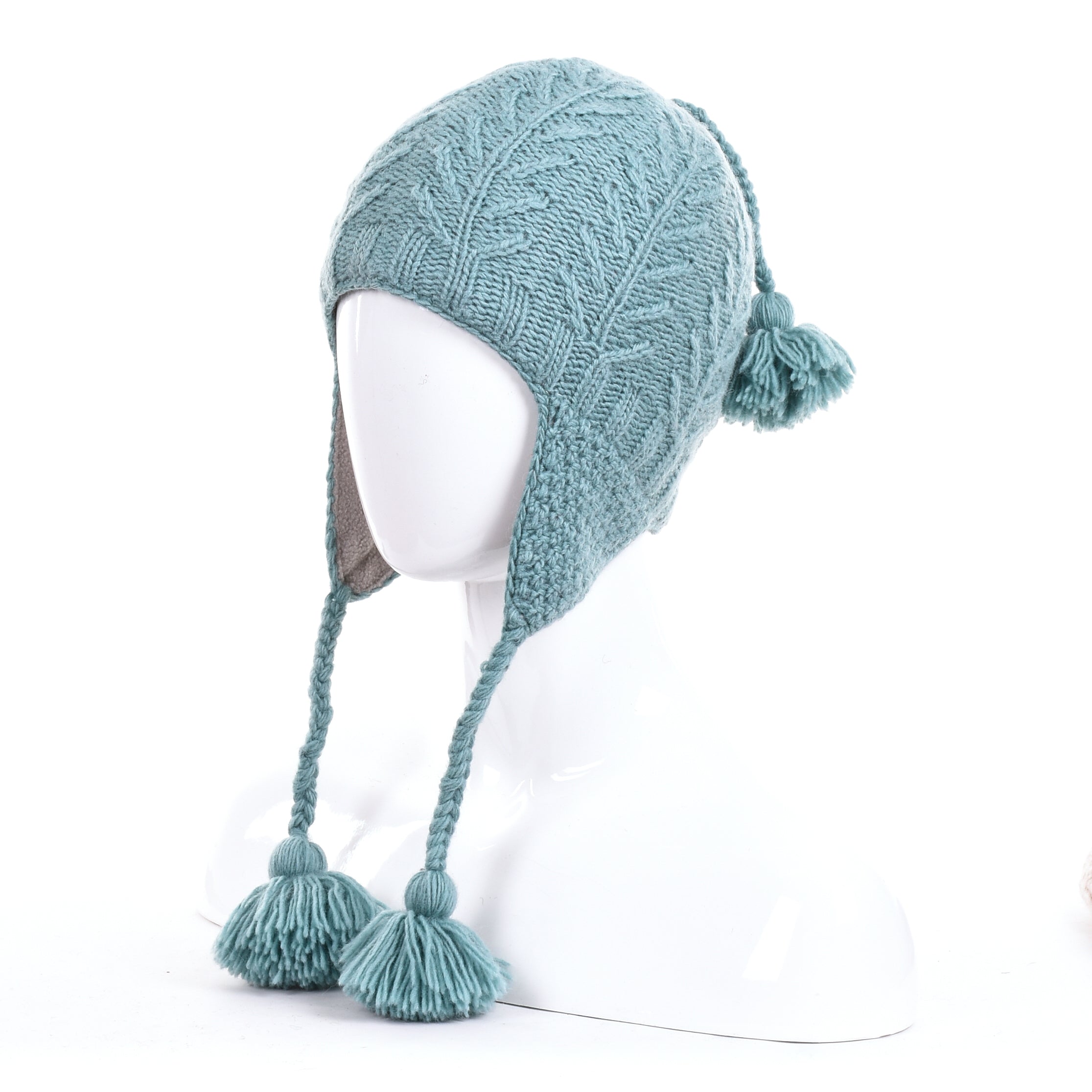 Willow Earflap - cable knit earflap hat – Lost Horizons USA