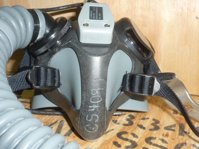 米軍実物 GENTEX パイロット酸素マスク 部品・パーツ
