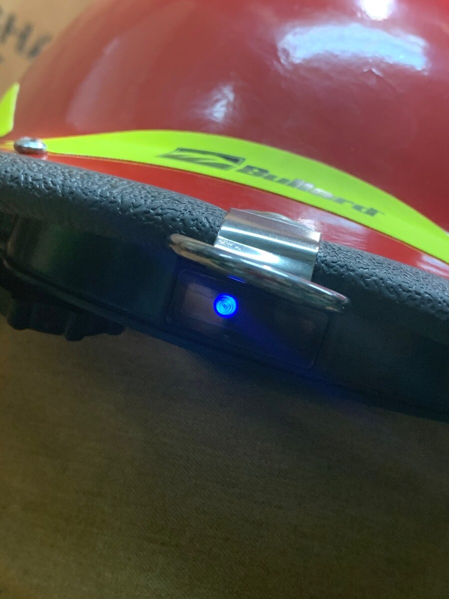 米軍実物 Bullard ファイヤーマン 消防士 ヘルメット LEDライト ヘルメット