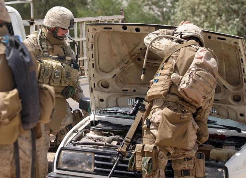 海兵隊実物 OTVインターセプターボディーアーマー S コヨーテ ボディー