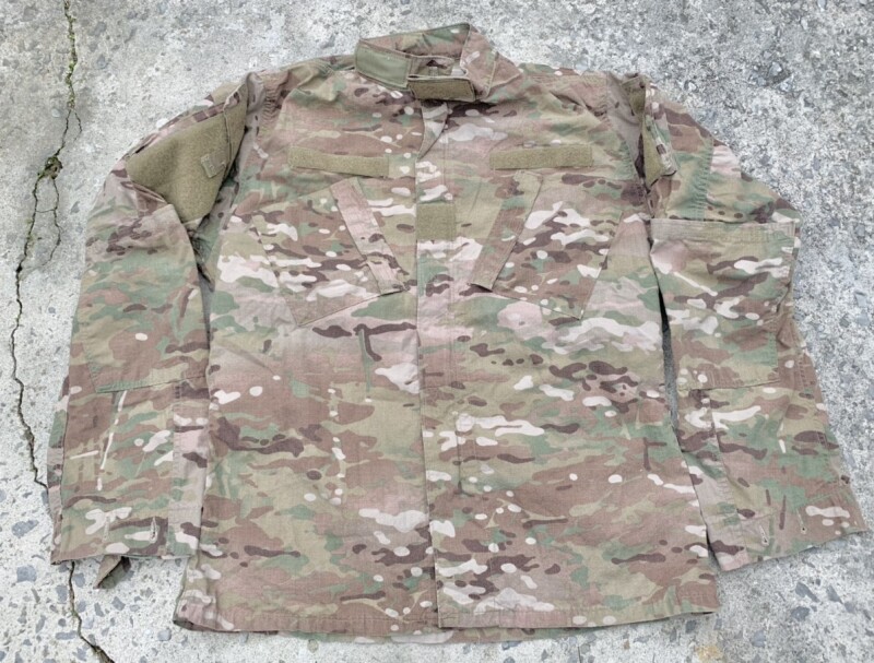 米軍実物 米陸軍 ARMY マルチカム ジャケット M-L マルチカム/スコーピオン