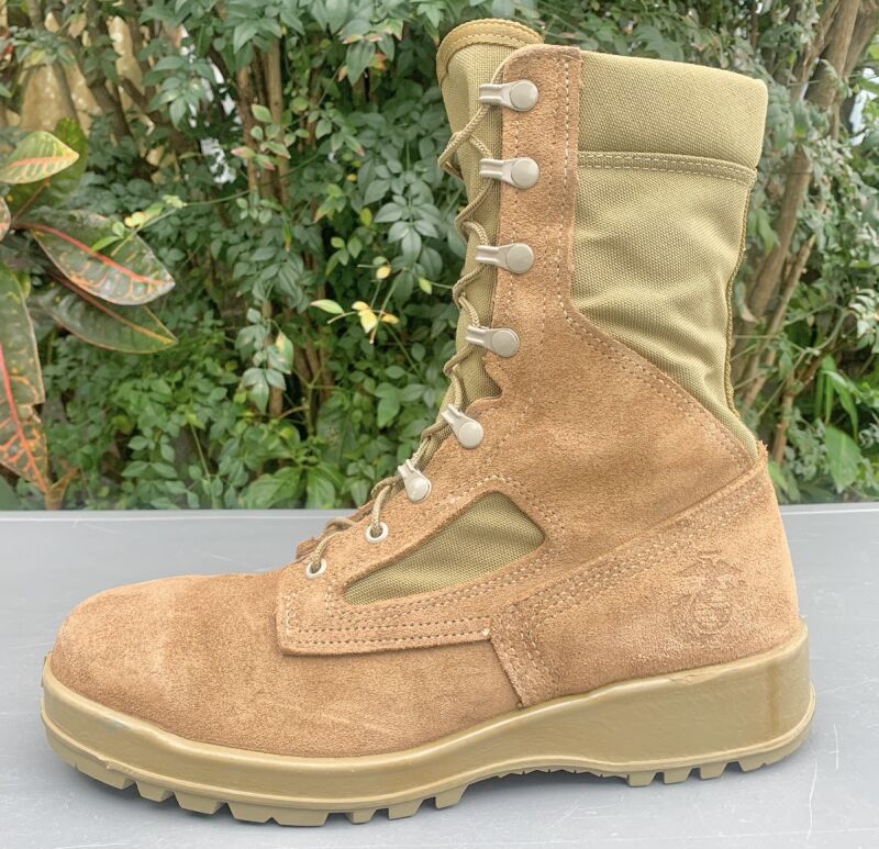 米軍実物 BELLEVILLE 550 ST デザートブーツ 10.5 R ミリタリーブーツ