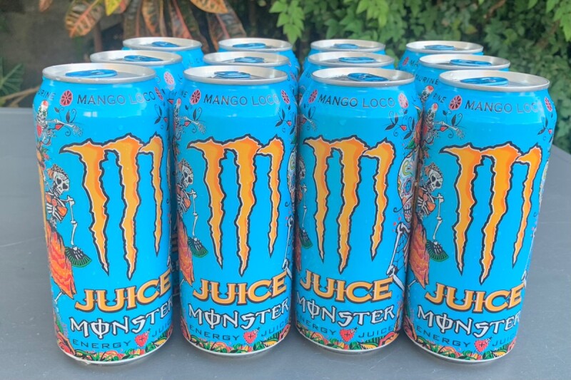 米軍放出品 海外版 マンゴージュース モンスターエナジードリンク 12本