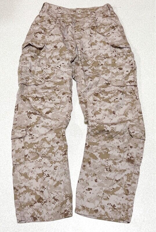 米軍実物 USMC FROG デザートマーパットコンバットパンツ S-L CRYE