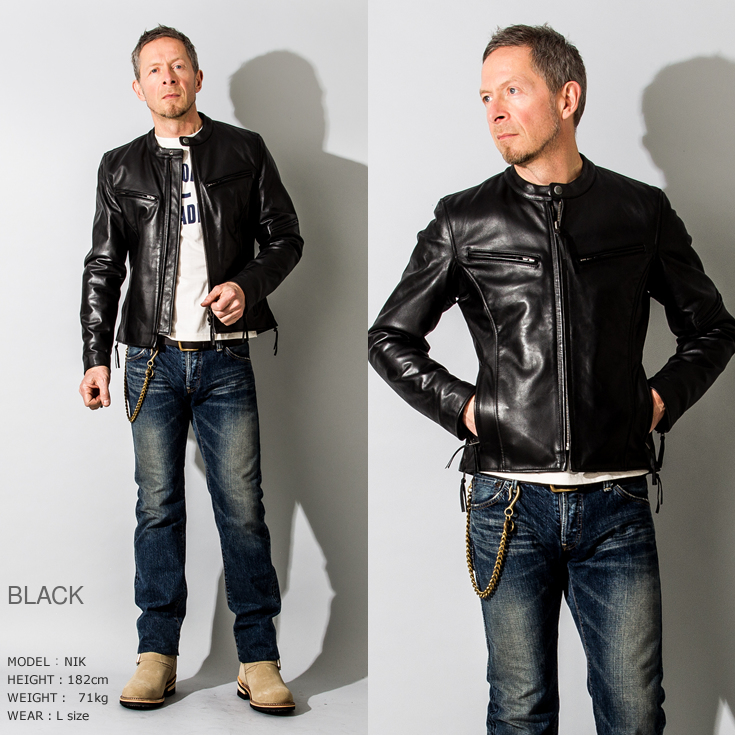 Liugoo Leathers 本革 高機能防寒仕様シングルライダースジャケット