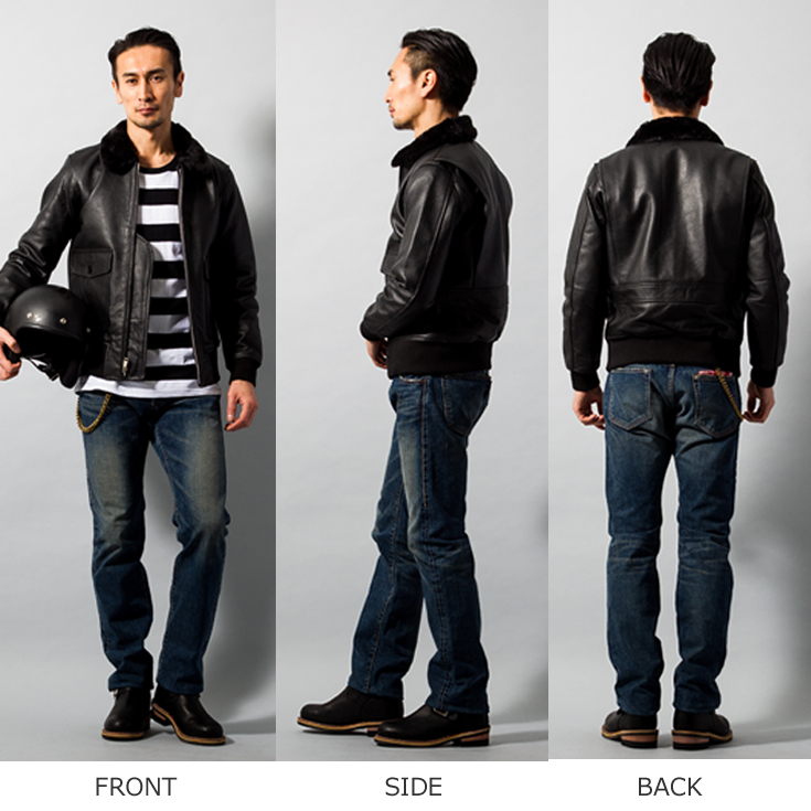 Horn Works 本革 G-1フライトジャケット メンズ ホーンワークス 3471