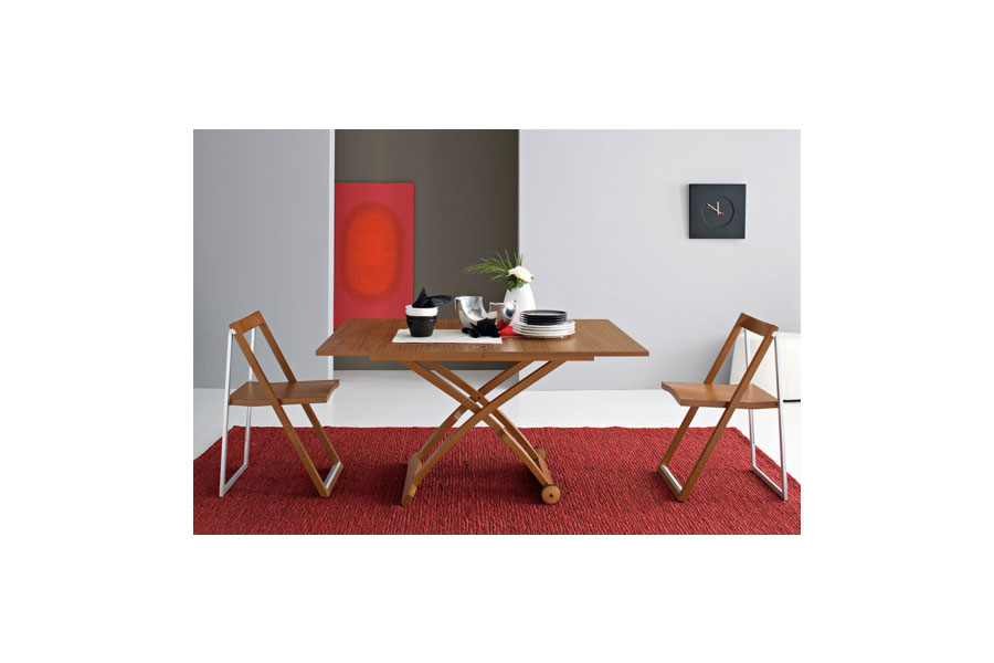 カリガリス コヌビア マスコッティ 伸長・昇降式テーブル