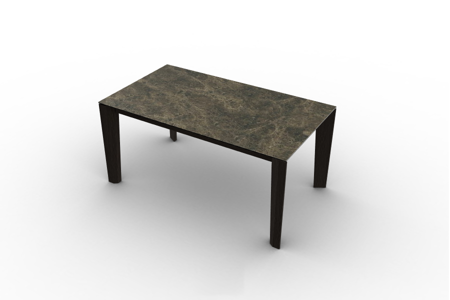 カリガリス アルファ 伸長式ダイニングテーブル (セラミック