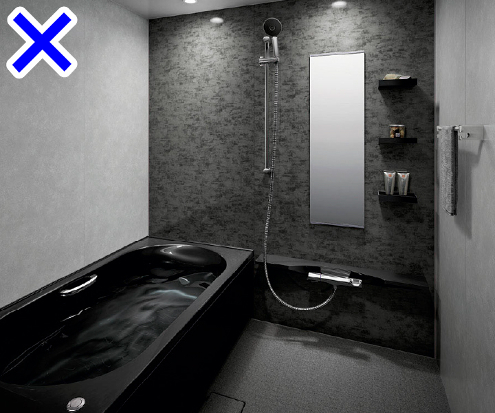 浴室パーツ - まる洗いカウンターの購入に関しての注意事項 - 【LIXIL