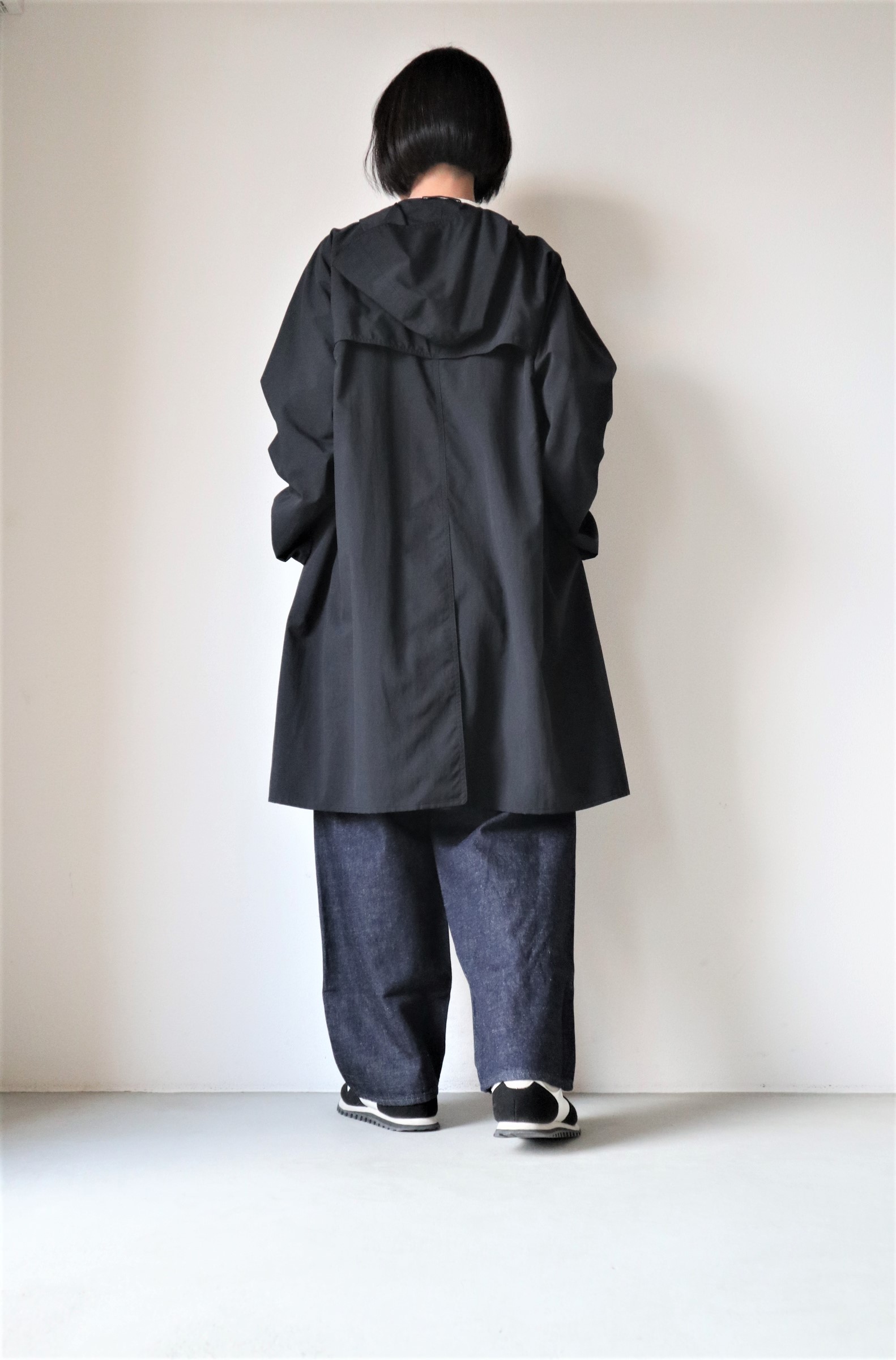 YAECA通販 ヤエカ取扱店 YAECA/NYLONフーデッドレインコート