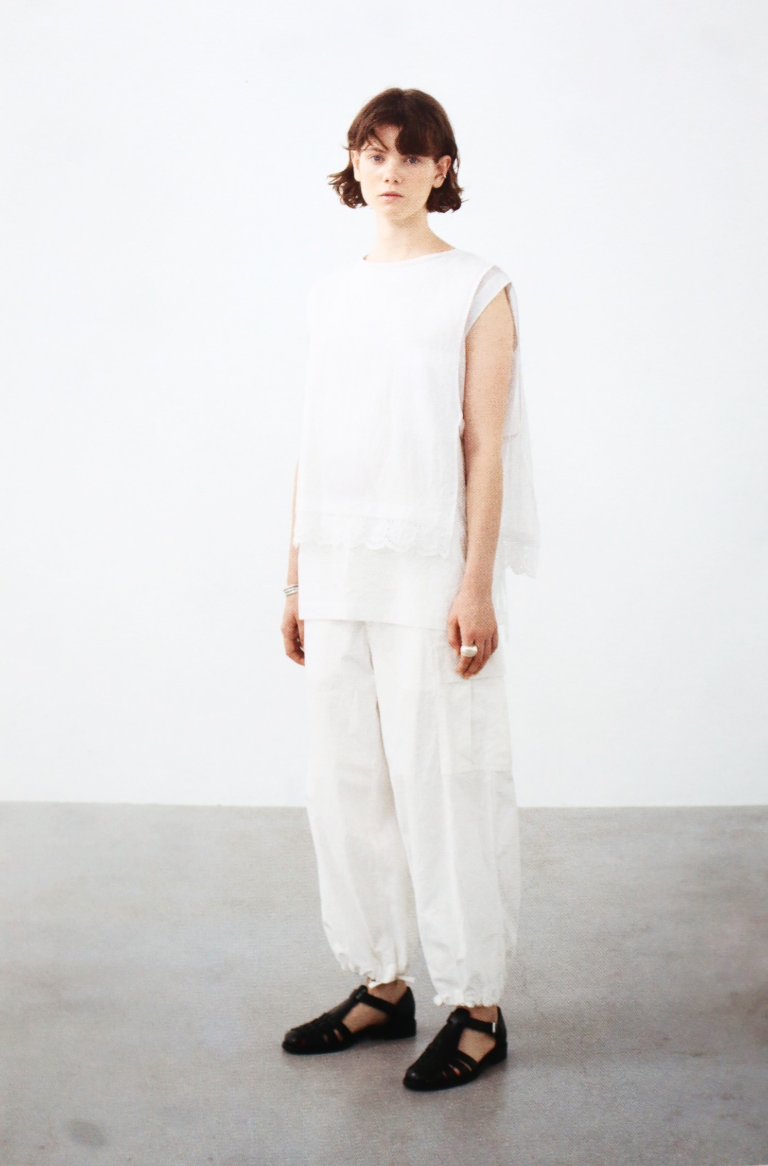 TOUJOURS公式通販 トゥジュ―正規取扱店 TOUJOURS/Hem Lace Dickey lien