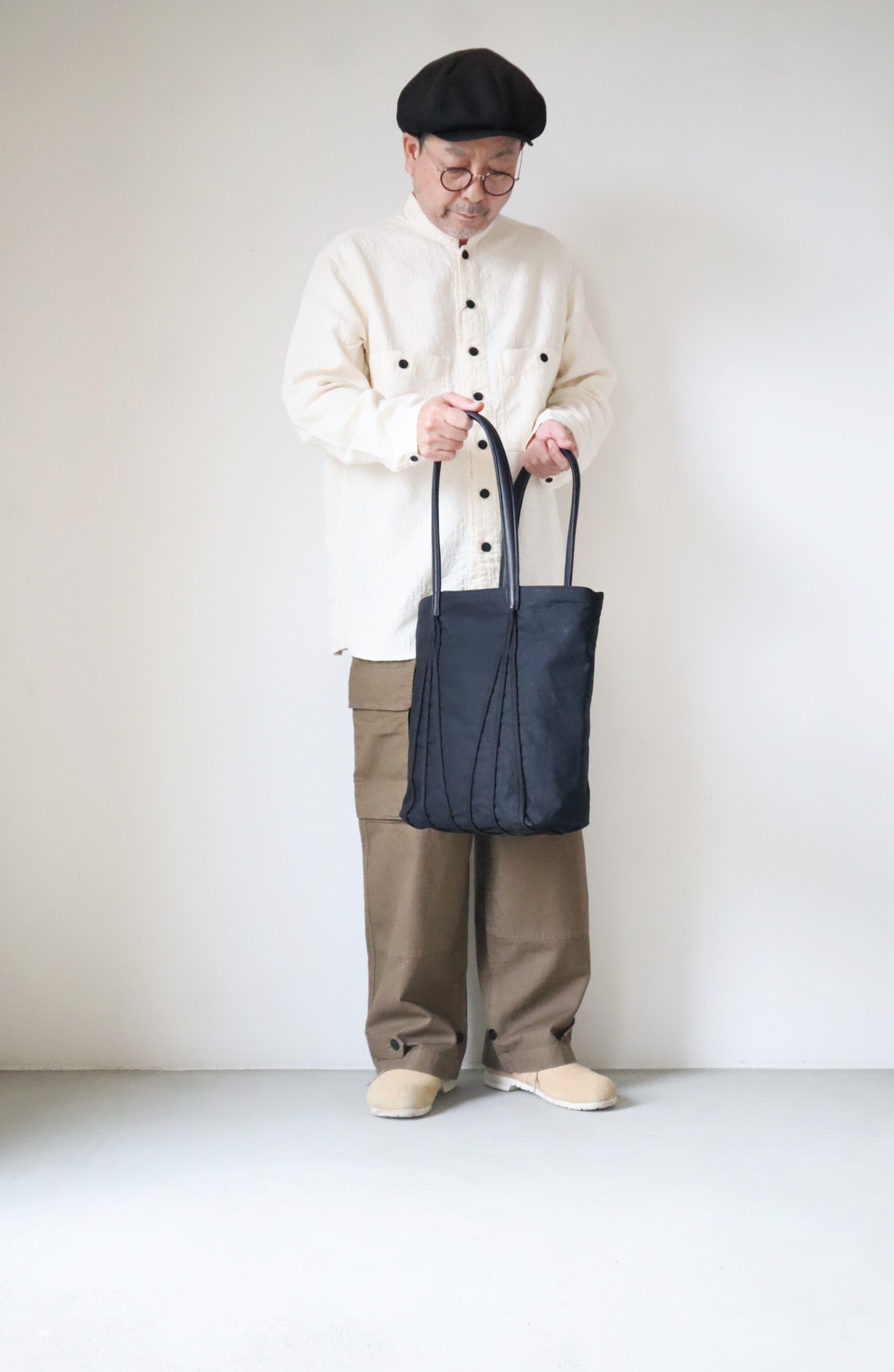 ポスタルコ通販 POSTALCO取扱店 POSTALCO/A4バッグBW lien（リアン