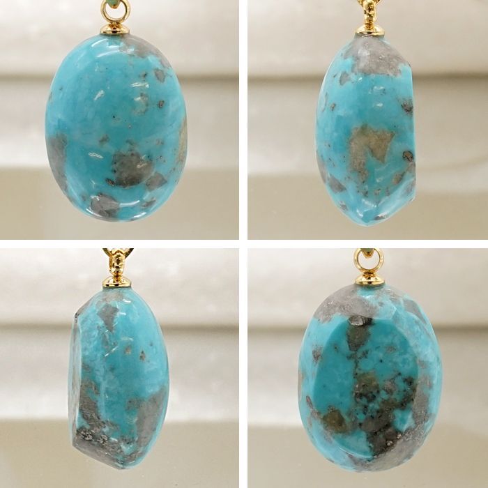 ターコイズブルー 水色 癒し ヒーリング 誕生石 スカイストーン